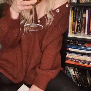 Shein. Long Sleeve Wool Romper. Size L.